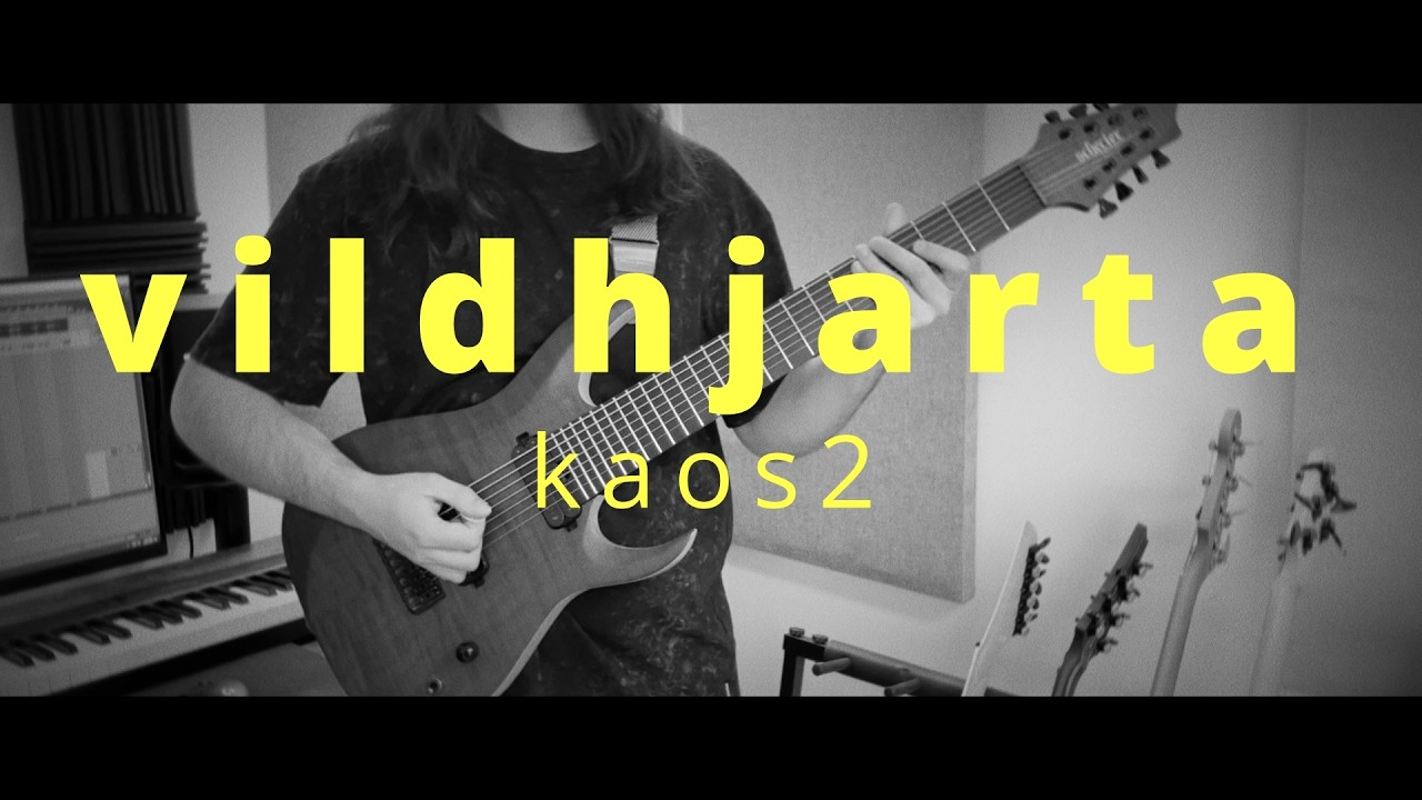 Vildhjarta - kaos2 (One Take Guitar Cover)