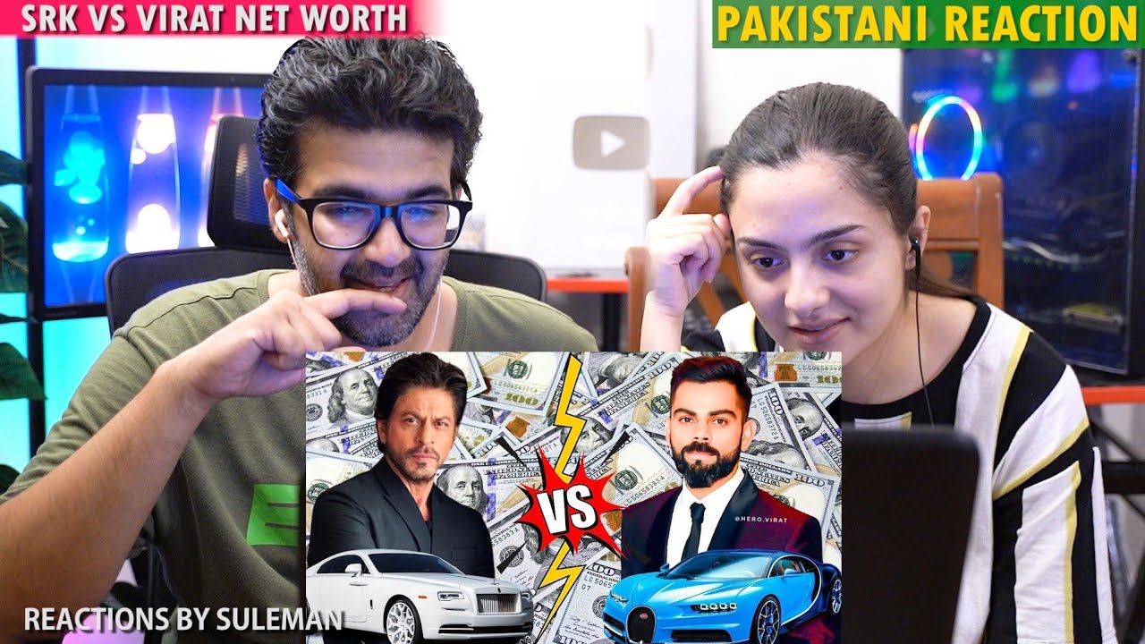 Pakistani Couple Reacts To Shahrukh Khan Vs Virat Kohli Comparison | Cars Collection | Net Worth