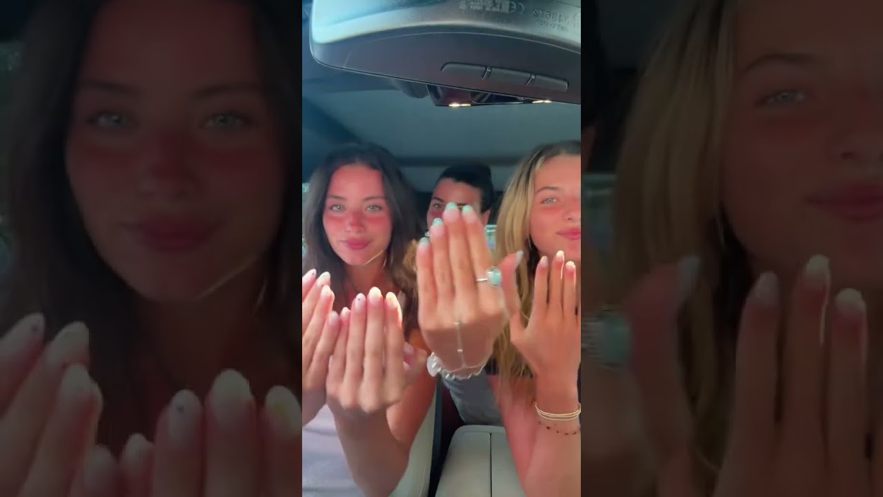 nail change AND our tans developed a bit 🦞 