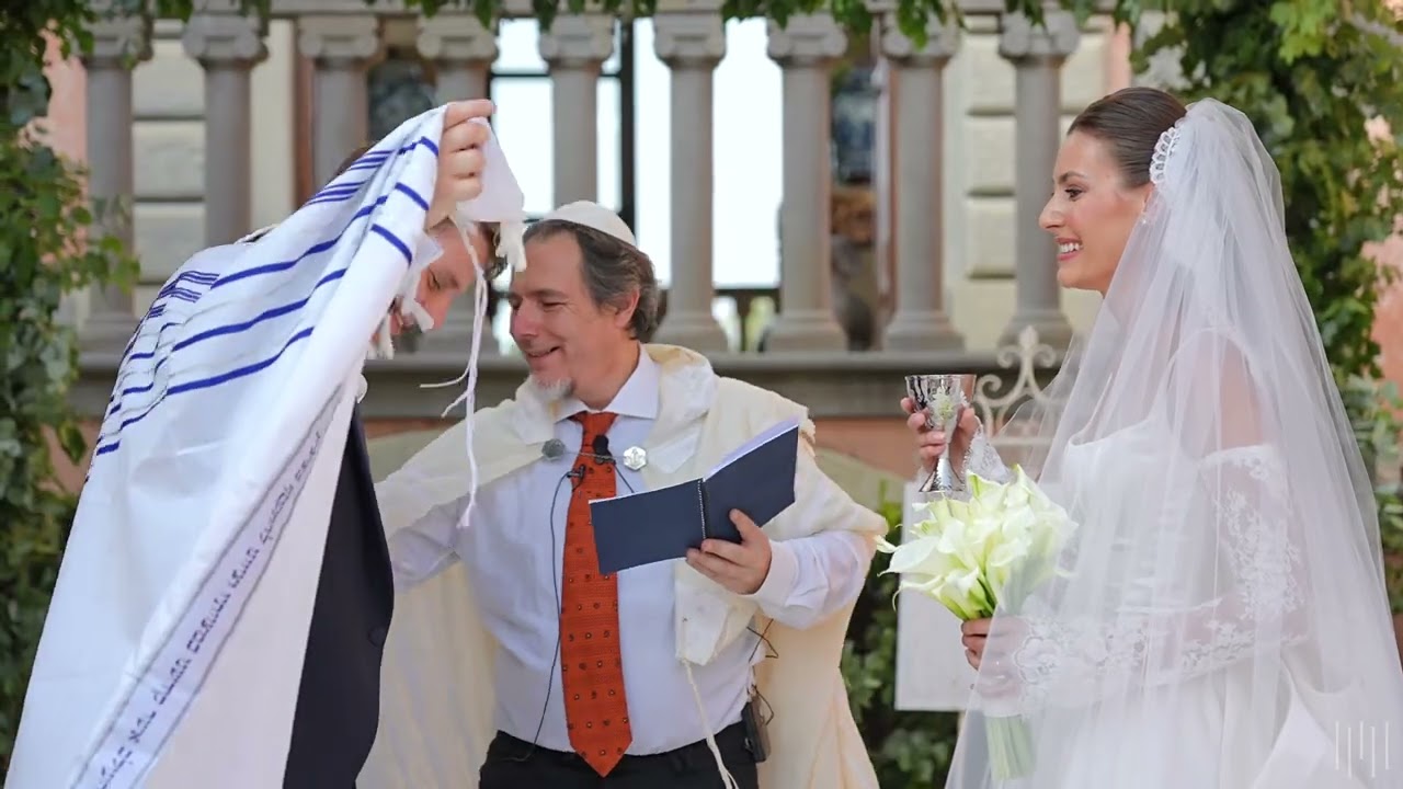 leticia + allan - villa mangiacane  - full Jewish ceremony