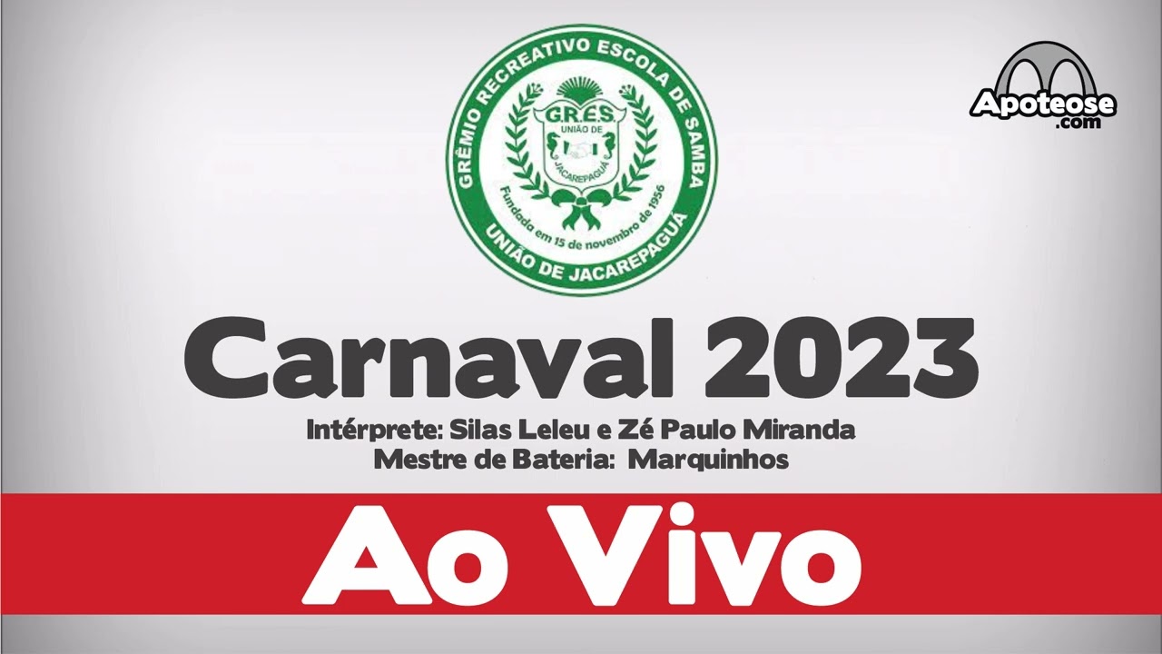 União de Jacarepaguá 2023 | Desfile | Samba ao vivo - #DESFILELRJ23