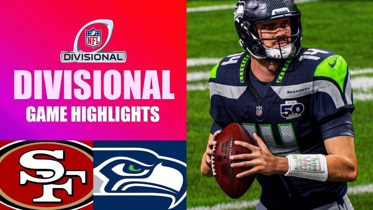 49ers vs. Seahawks Divisional Round - Madden 26 Simulation Highlights