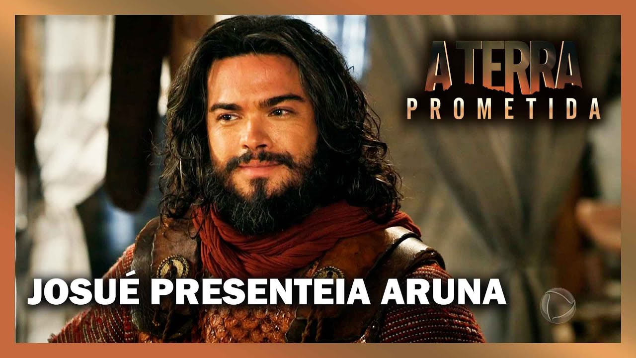 Josué presenteia Aruna com um vestido novo | A TERRA PROMETIDA