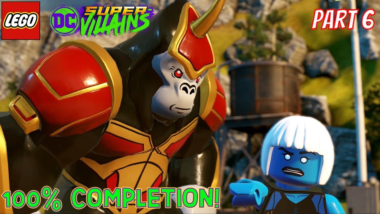 LEGO DC Super Villains 100% Completion – Level 6: Con-Grodd-Ulations (All Collectibles)