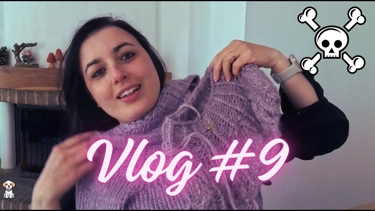 Vlog #9 : BDs & Mangas, Cuisine et du démontage de tricot ☠️