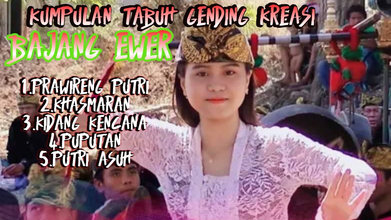 🟢Kumpulan tabuh Gending kreasi gendang blek bajang ewer