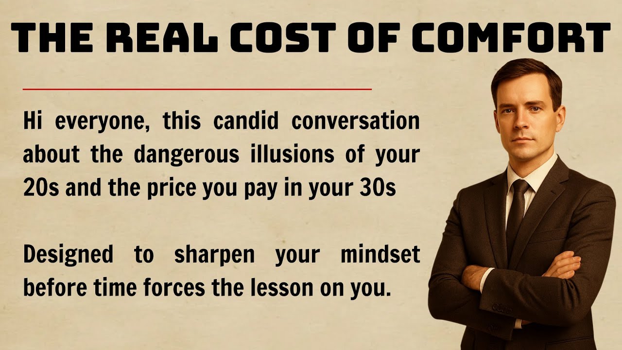 The Real Cost of Comfort || Why Your 20s Decide Your Life at 30 || Mindset & Money ✅
