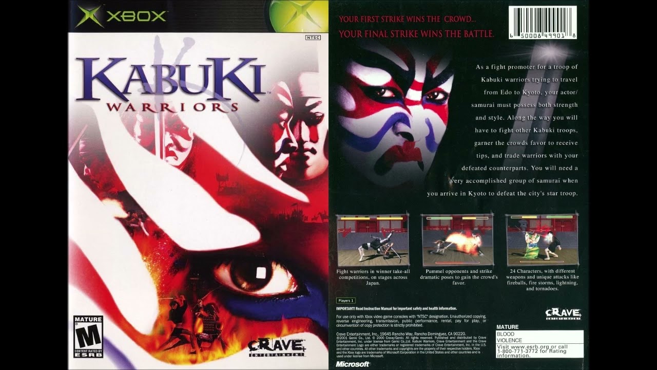 Kabuki Warriors Xbox OST