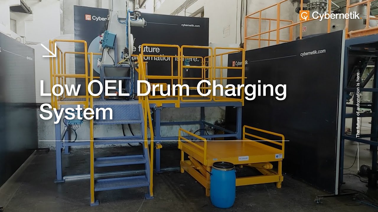 Low OEL Drum Charging System | Cybernetik Product Catalogue