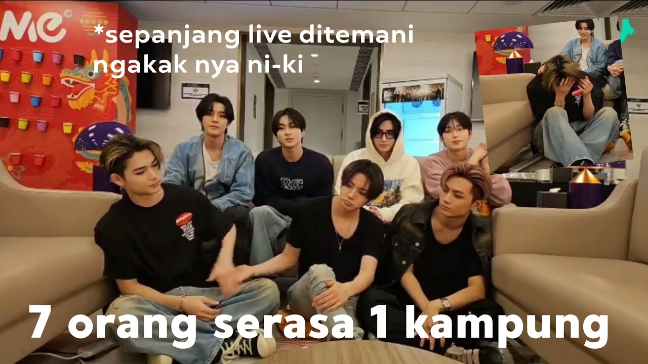 LIVE 7 ORANG SERASA 1 KAMPUNG😭☺️|| by Aullee