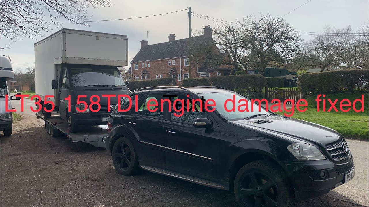 Broken 158 TDI Vw lt35 , engine repair big van will it run again !!