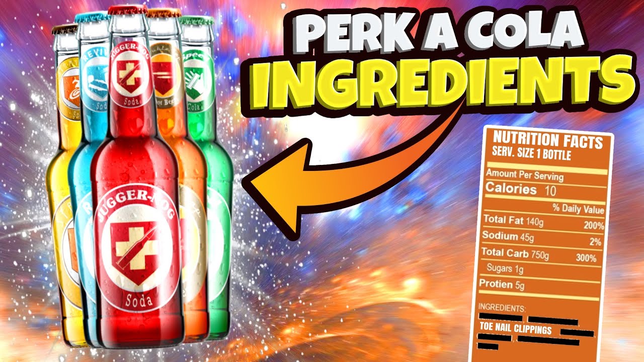 The INGREDIENTS used in PERK A COLA'S are HORRIFYING!!