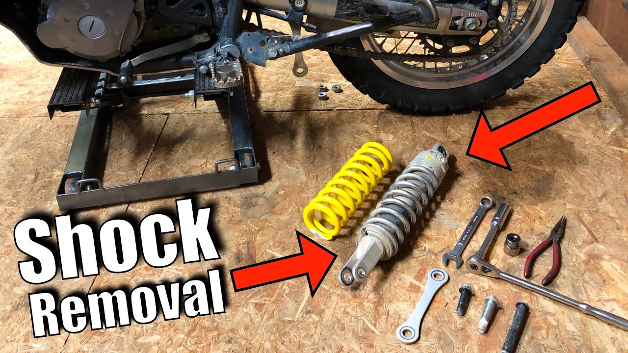Rear Shock Removal | 1st, 2nd and 3rd Gen Kawasaki KLR650