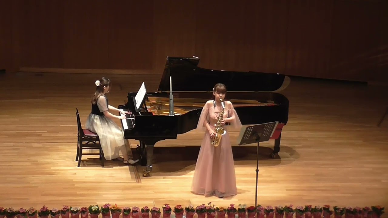 小協奏曲Op.78：J.B.サンジュレー作曲（アルトサクソフォン）/Concertino Op.78 composed by J.B.Singelée (Alto Saxophone & Piano)