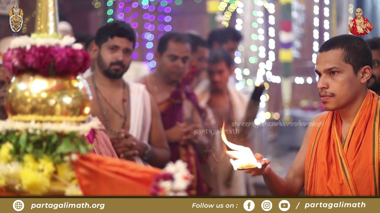 Swarna Kalasha Pratistha | Divine hands of Paramapoojya Swamiji | Kumta Kavoor Kamakshi Devastana