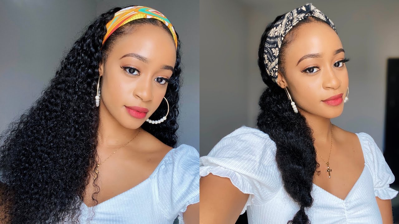 EASY GRAB N GO 26 inch CURLY HEADBAND WIG| Alipearl hair