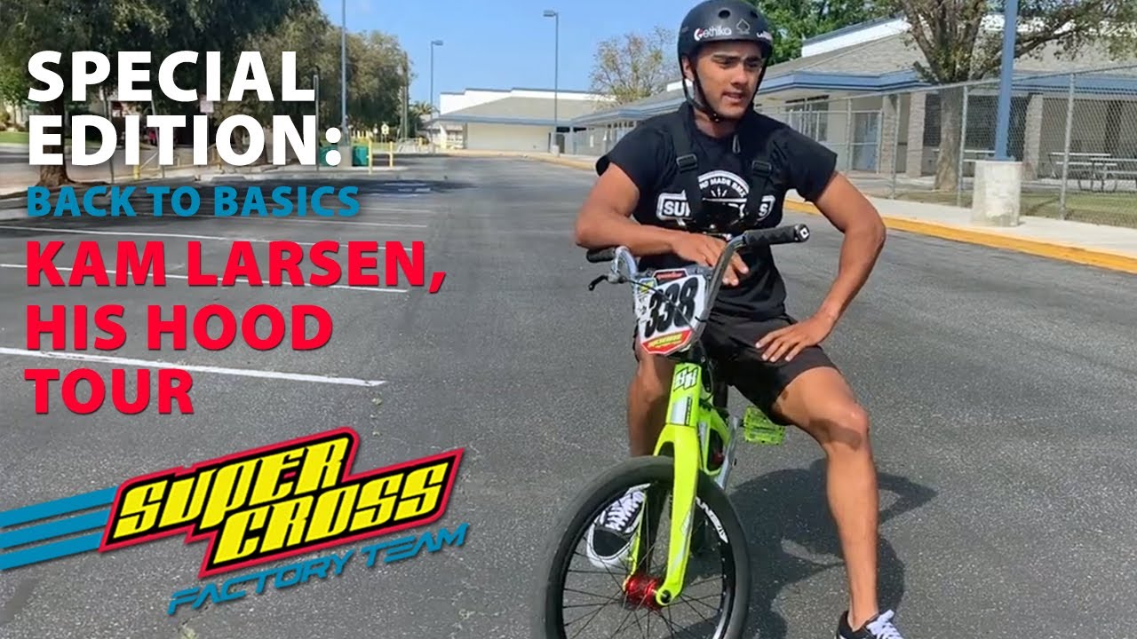 Supercross BMX Elite - Kam Larsen takes you around his hood