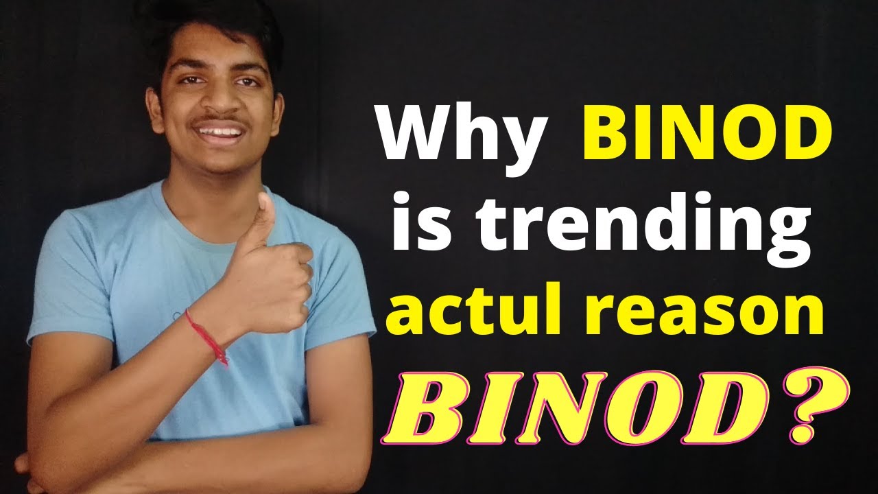 The actual reason why binod goes viral/Binod kyu viral ho raha hai asali reason