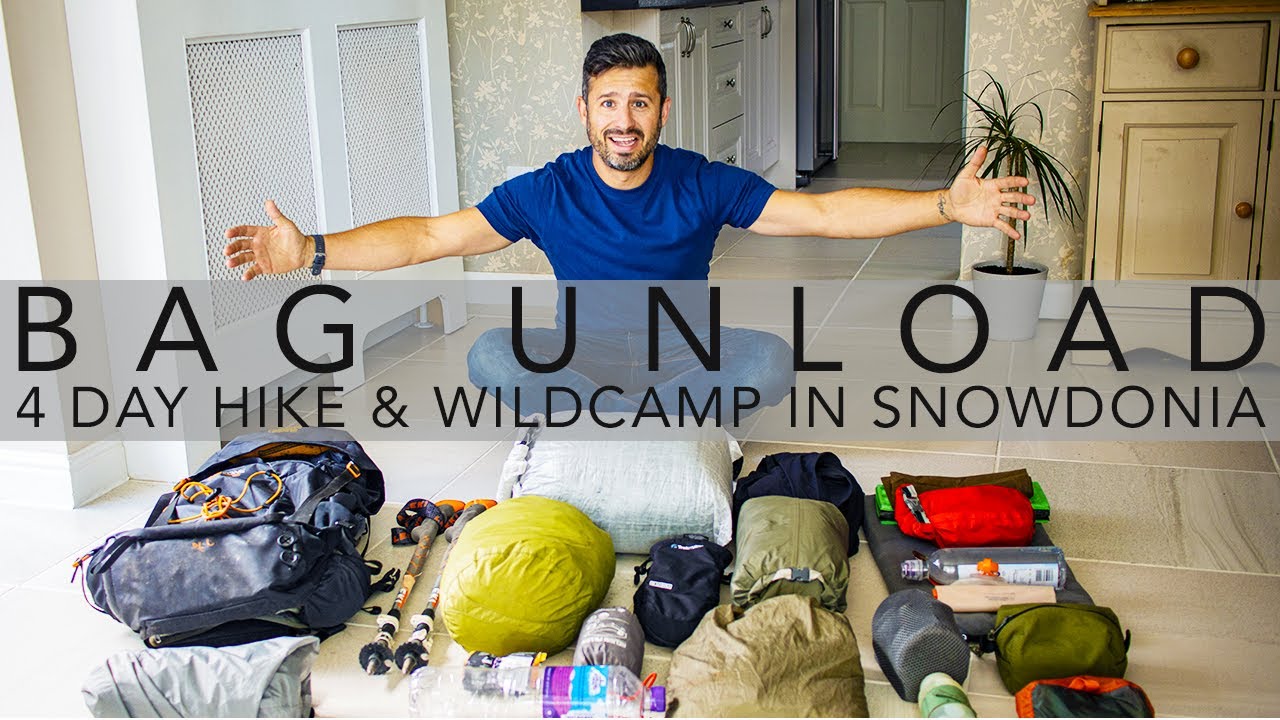 PACKING FOR A MULTI DAY WILD CAMPING TRIP IN 0° | LOWE ALPINE AIRZONE 35-45 PRO REVIEW | SNOWDONIA