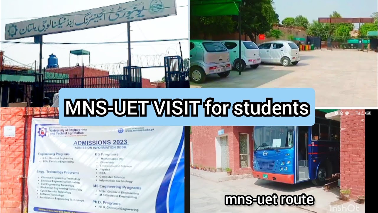 MNS-UET complete visit| Admission 2023 in M. NAWAZ SHARIF UNIVERSITY of ENGINEERING and TECHNOLOGY