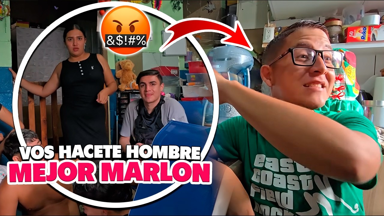 Ruth se enoja con Marlon por coquetearle a su hermano 😡
