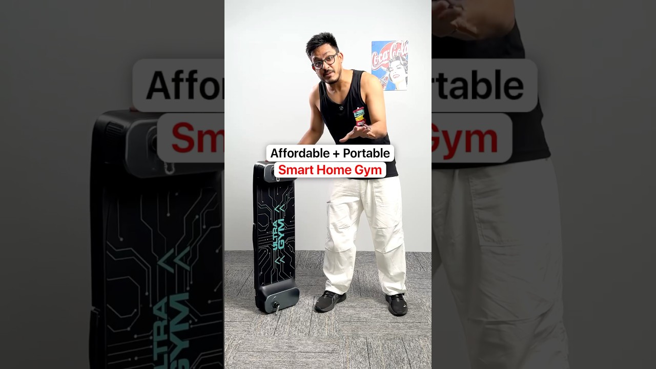 Affordable & Portable Smart Gym For Home! 💪🏼