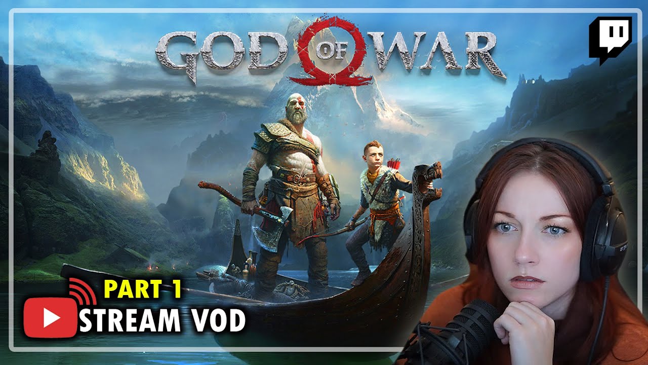 God of War playthrough (first time + PC port) PART 1 | Kruzadar LIVE Stream