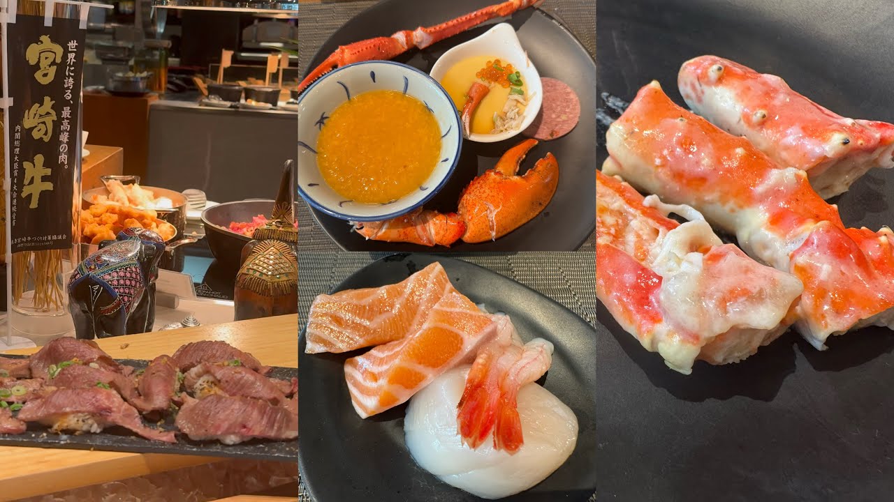 The Market ｜Weekend Lunch Buffet ｜Hotel Icon ｜Hokkaido Scallop (北海道帶子) ｜Hung Hom(紅磡) ｜Hong Kong