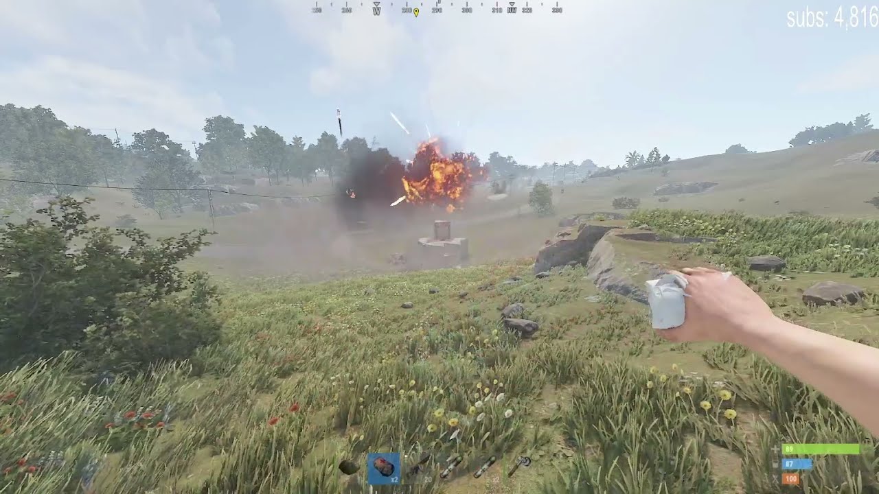 raiding with the MLRS airstrike