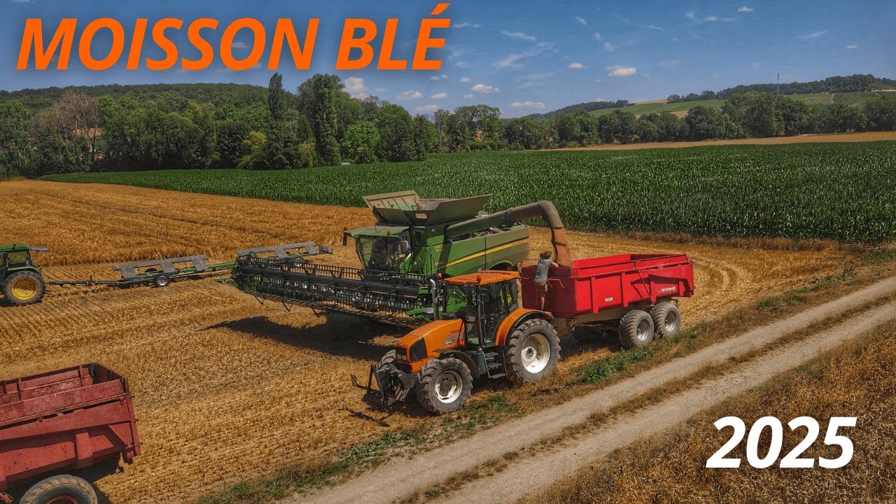 MOISSON des BLÉS 2025 avec la S680
