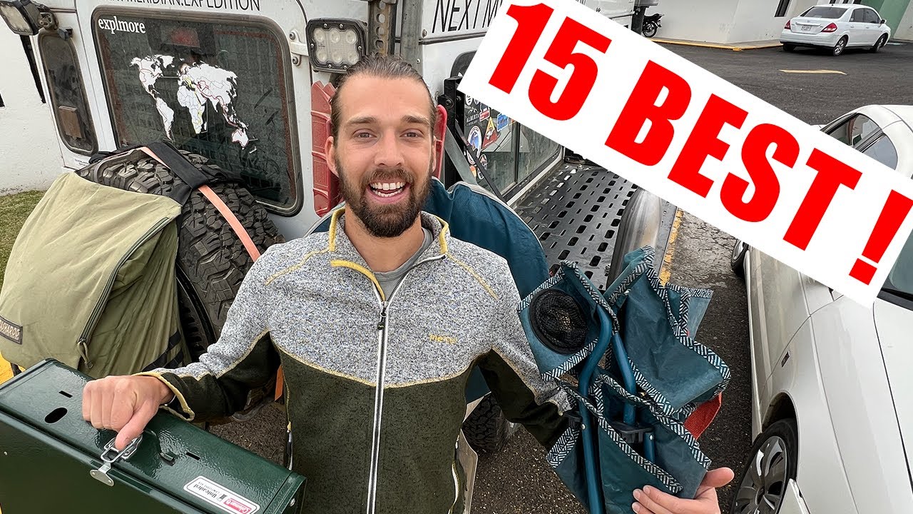 ЛЮБИМЫЕ 15 вещей для наших путешествий по суше (кругосветное путешествие)