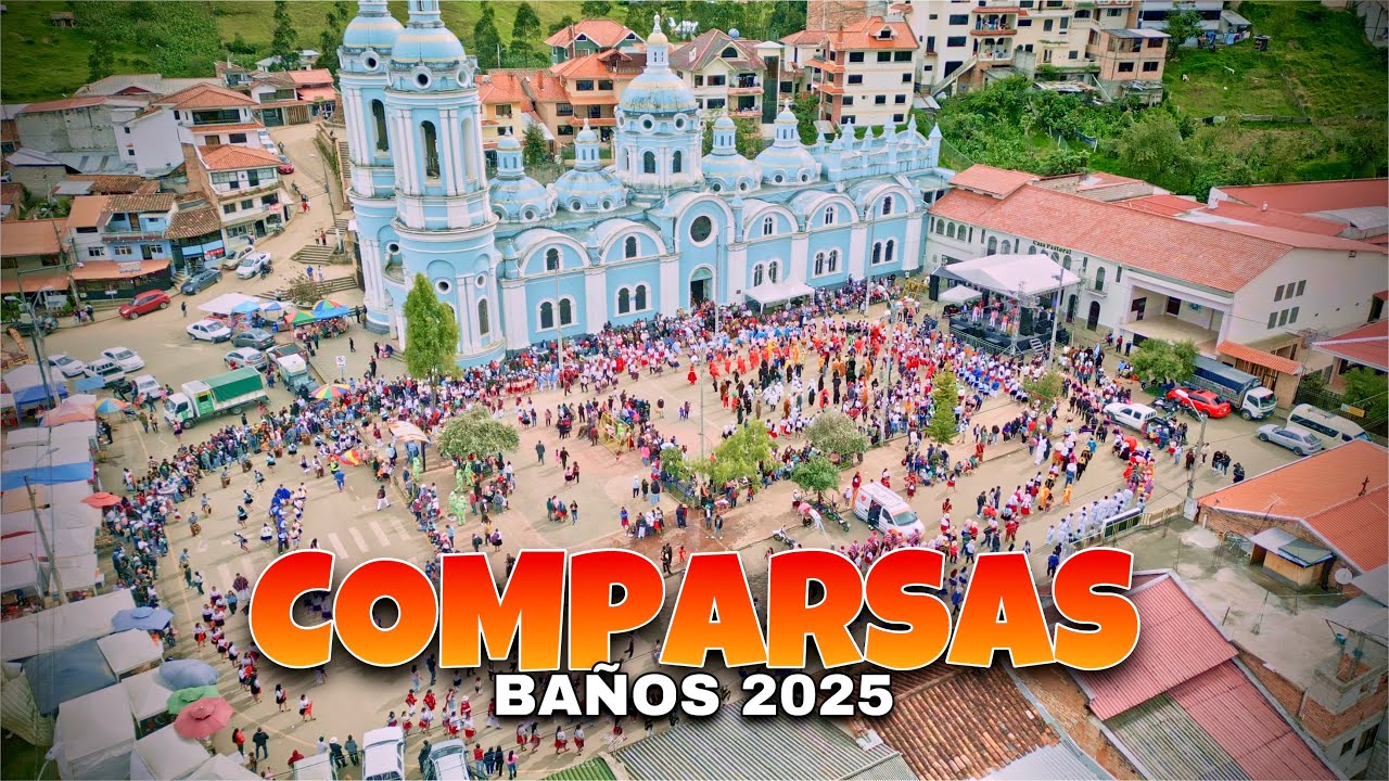 Comparsas en las Fiestas de Baños