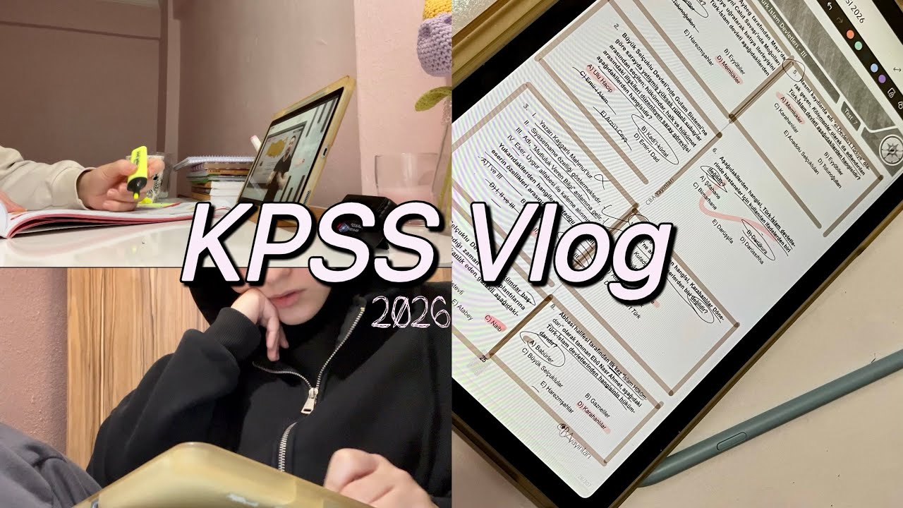 Kpss2026 çalışıyorum/7 | Tarihi bırakmama ramak kaldı(!)