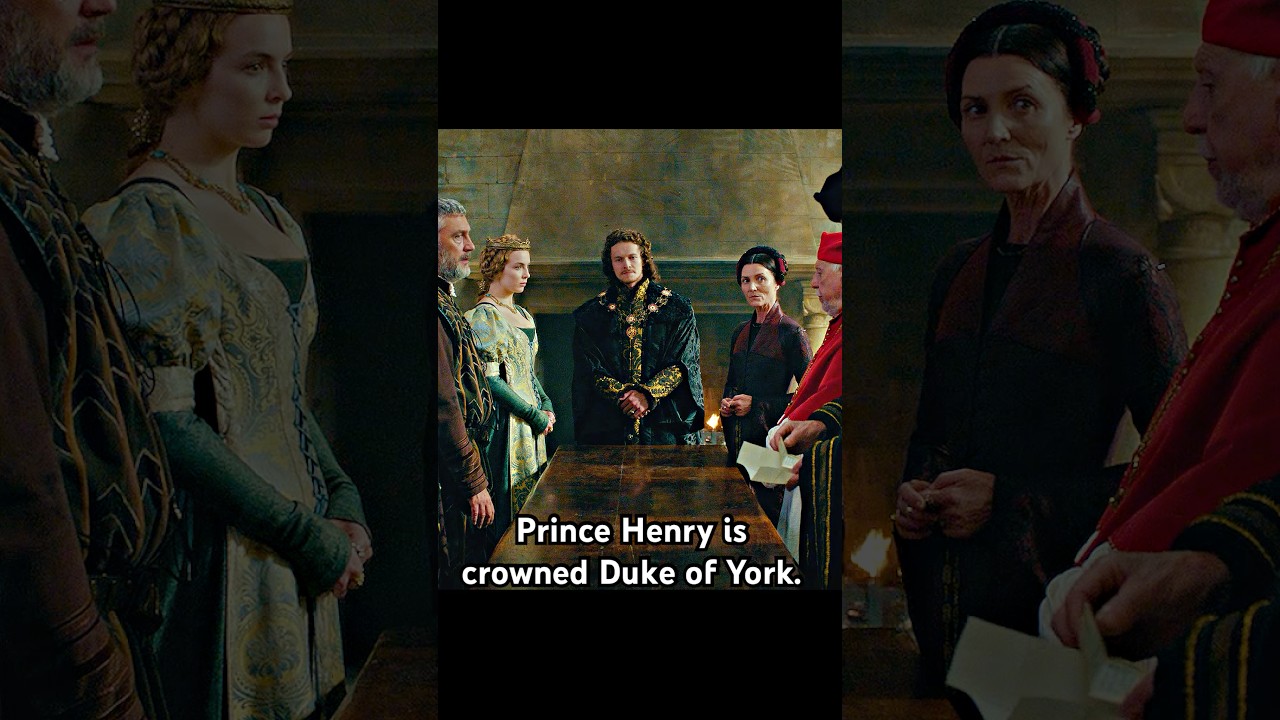 Prince Henry is crowned Duke of York.#history #shorts #shortvideo #series #fouryou