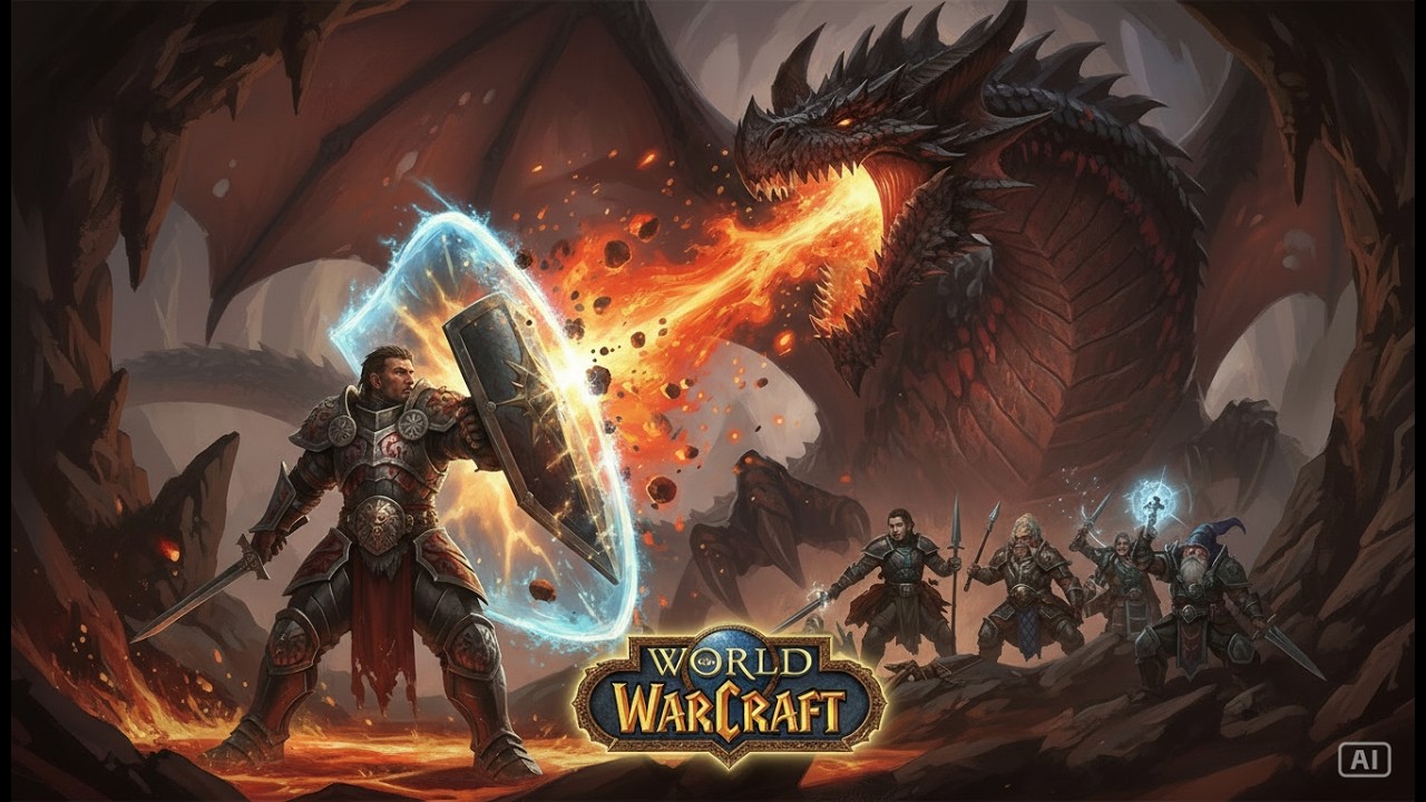 World of Warcraft entspannt Midnight am Abend mit den Jungs! Ein bisschne quatschen, Leveln und etc.