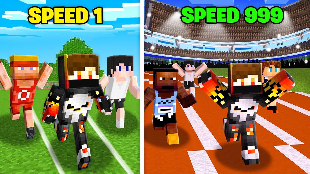 SPEED 1 VS SPEED 989,37,43 IN RUNNING SMP !!!