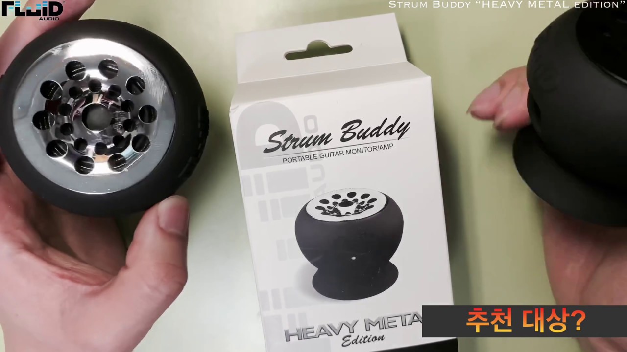 Fluid Audio Strum Buddy  “HEAVY METAL edition” 리뷰 + 사운드샘플