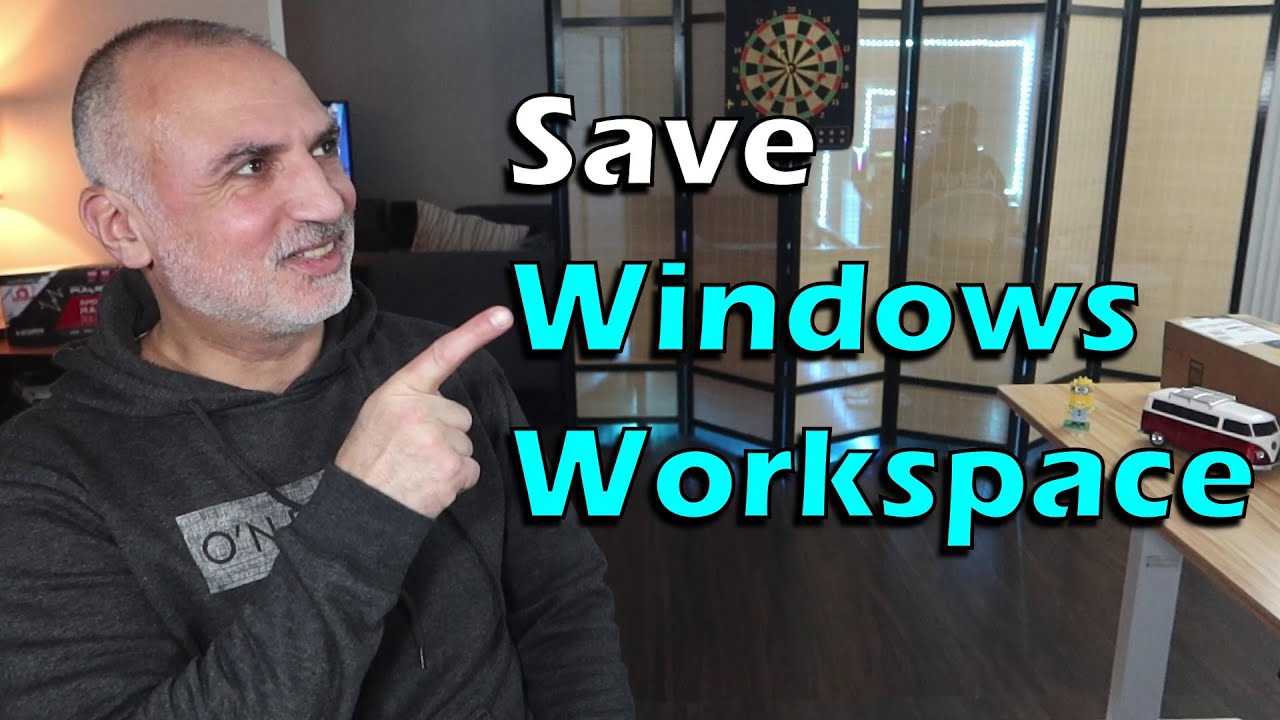 How to save Windows Workspace and Automatically reopen your Apps when you sign in