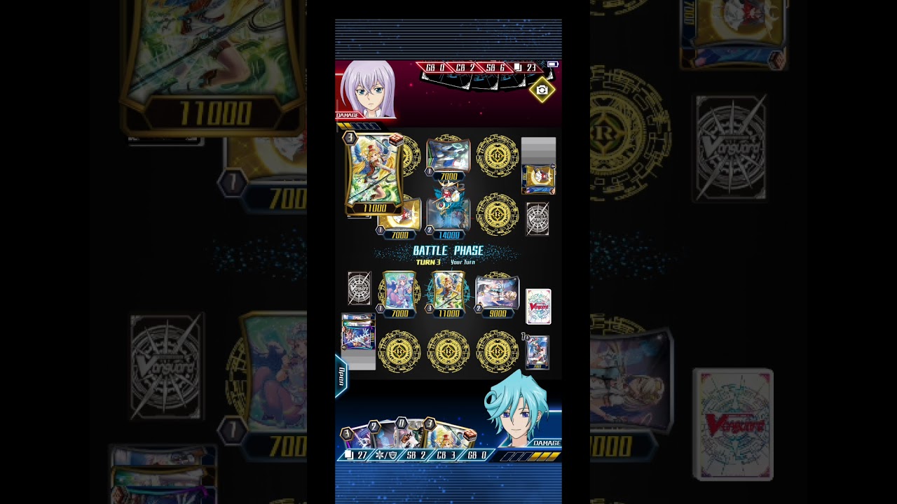 Vanguard Zero - Angel Feather (Celestial Hellm) vs Oracle Think Tank