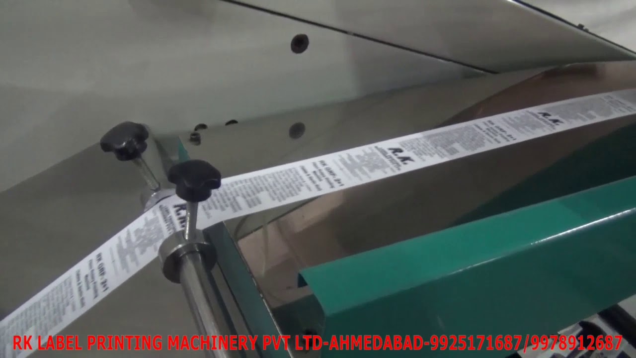 Taffeta & Sartin Printing Machine | RK | Garment Label Printing Machine 2+1