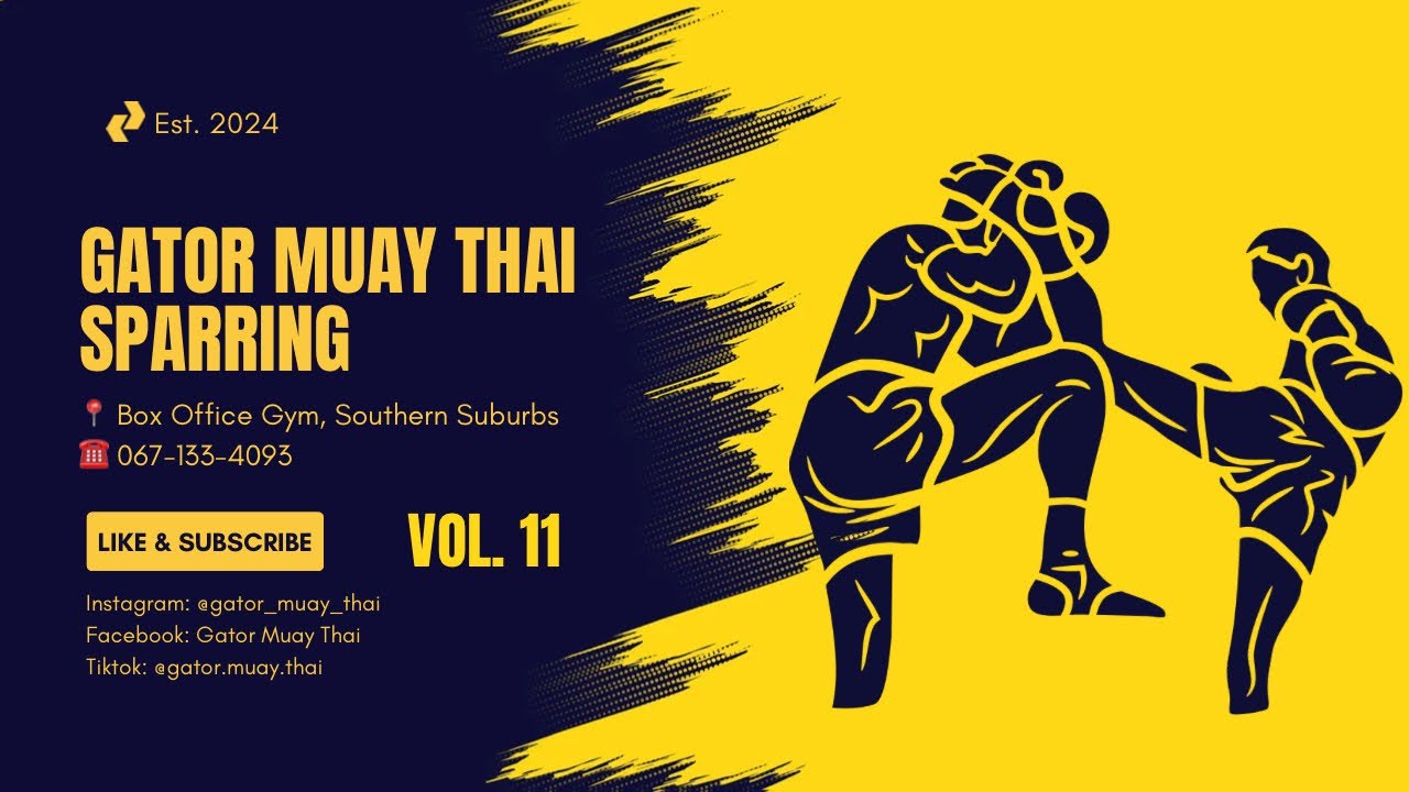 Gator Muay Thai Sparring Drills: Kicks & Clinch