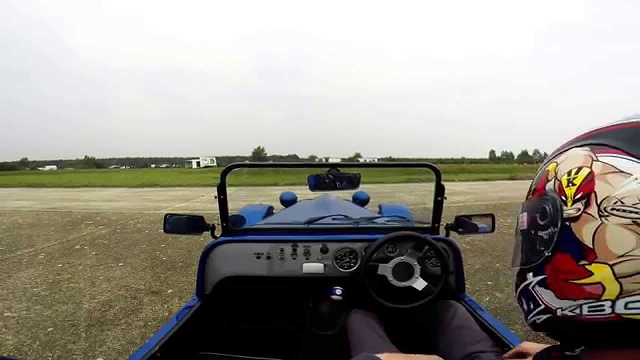 Tiger Super 6 Blows up. Woodbridge trackday 06/09/14