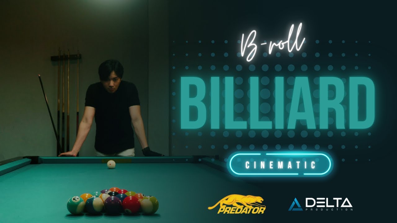 Cinematic // Billiard B-Roll | Delta Production