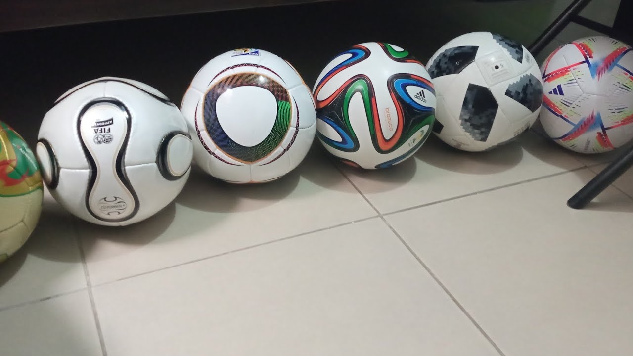 Mi colección de balones de fútbol (Desactualizado)
