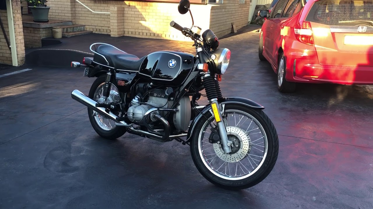 1984 BMW R80 - walk-around and startup.