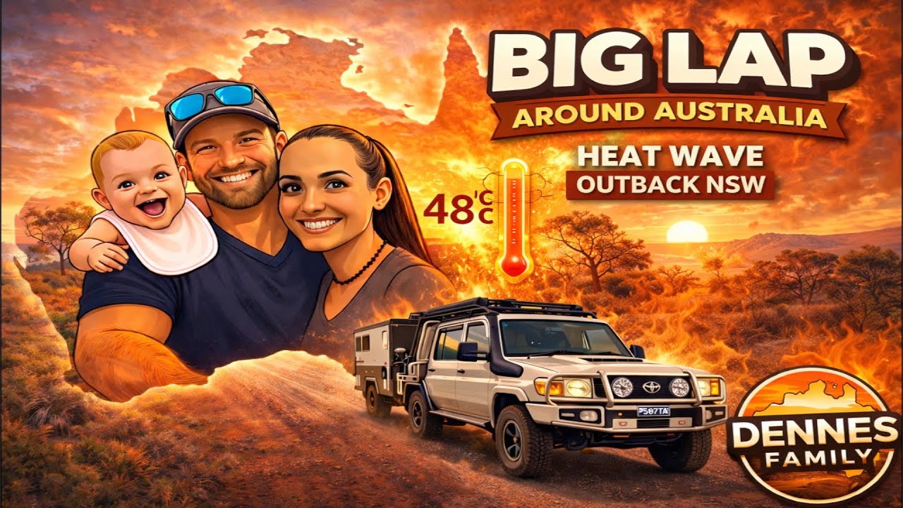 OUTBACK NSW during a HEATWAVE! (IT WAS HOT 🌡🔥🥵)