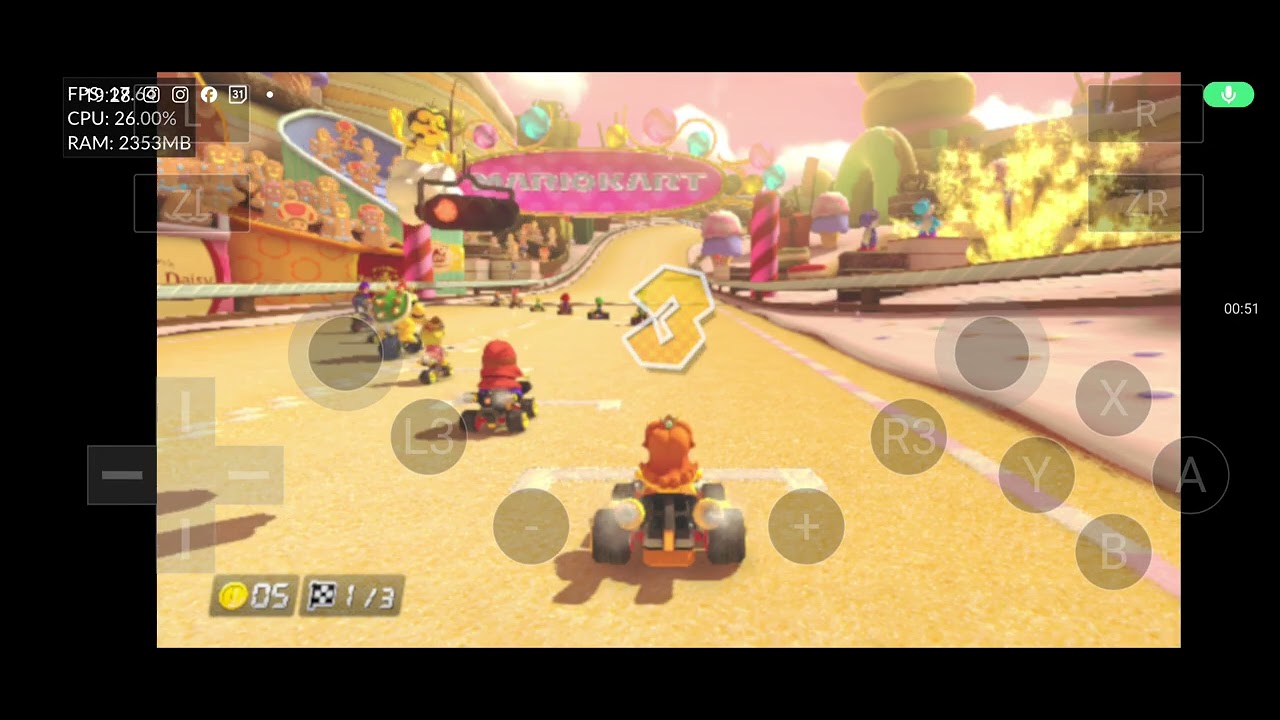 Let's play Mario kart 8 the old version 
