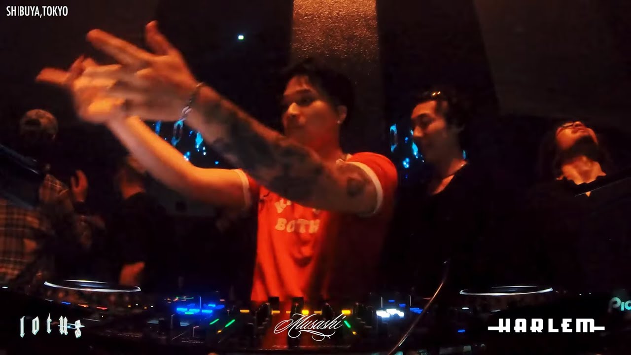MUSASHI| LOTUS 2nd ANNIVERSARY at Club Harlem Tokyo: Musashi Presents #hiphop #house #afro #rb 