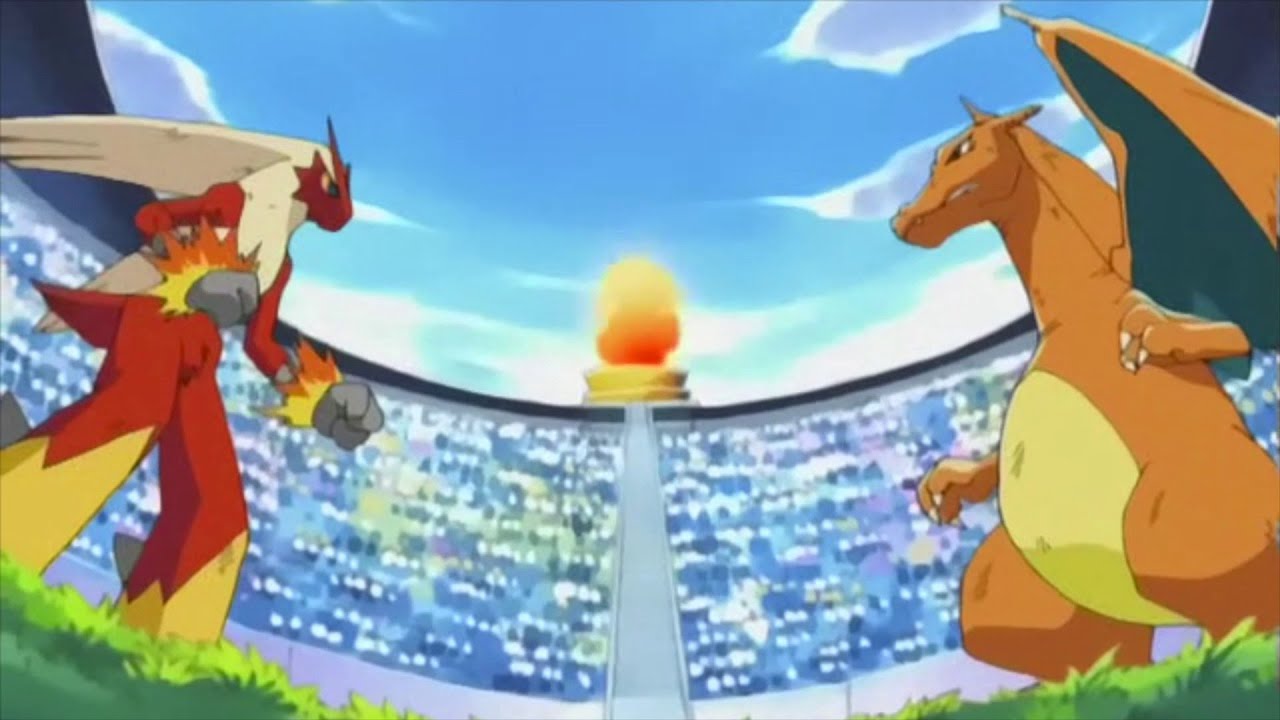 Blaziken vs Charizard Overview | Pokemon Master Quest | Johto Photo Finish | Read the Description
