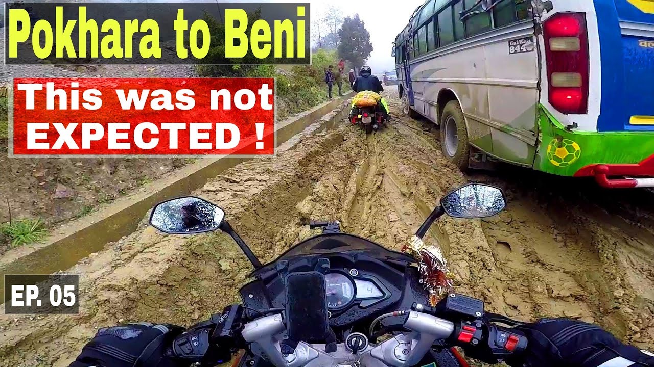 Nepal ride is not easy | Pokhara to Beni | Ep. 05 | Delhi to Nepal (Mustang)